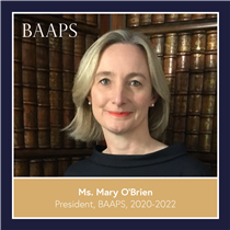 British Association of Aesthetic Plastic Surgeons (BAAPS) breaks new ground with appointment of its first female president